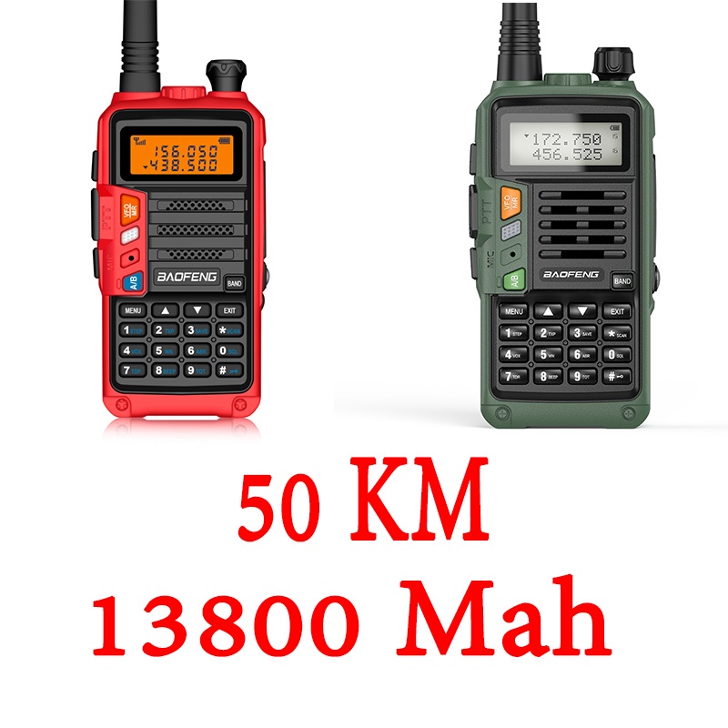 Bộ Đàm Baofeng UV-S9 8W 10km Tầm Xa 5R Chuyên Dụng