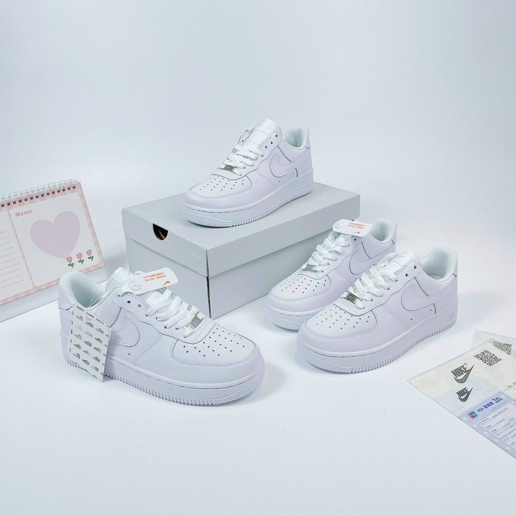 Giày thể thao sneaker Air Force 1 Full Trắng cực hót, dễ phối đồ | BigBuy360 - bigbuy360.vn