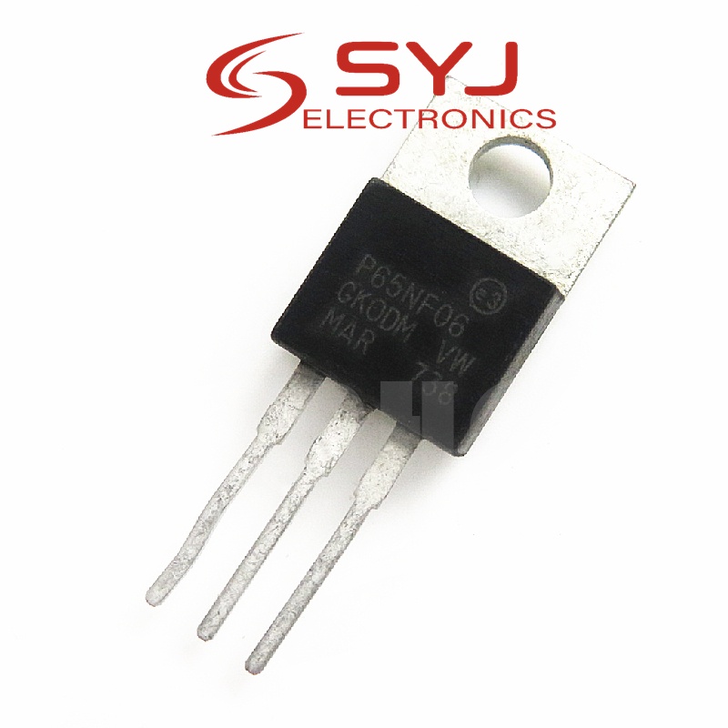 10 CÁI STP65NF06 P65NF06 65NF06 60V 60A N-CH TO-220 Còn hàng