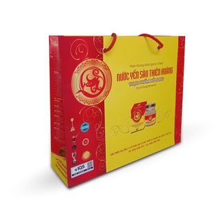 TÚI GIẤY TẾT ĐỰNG HỘP YẾN THIÊN HOÀNG CỰC SANG