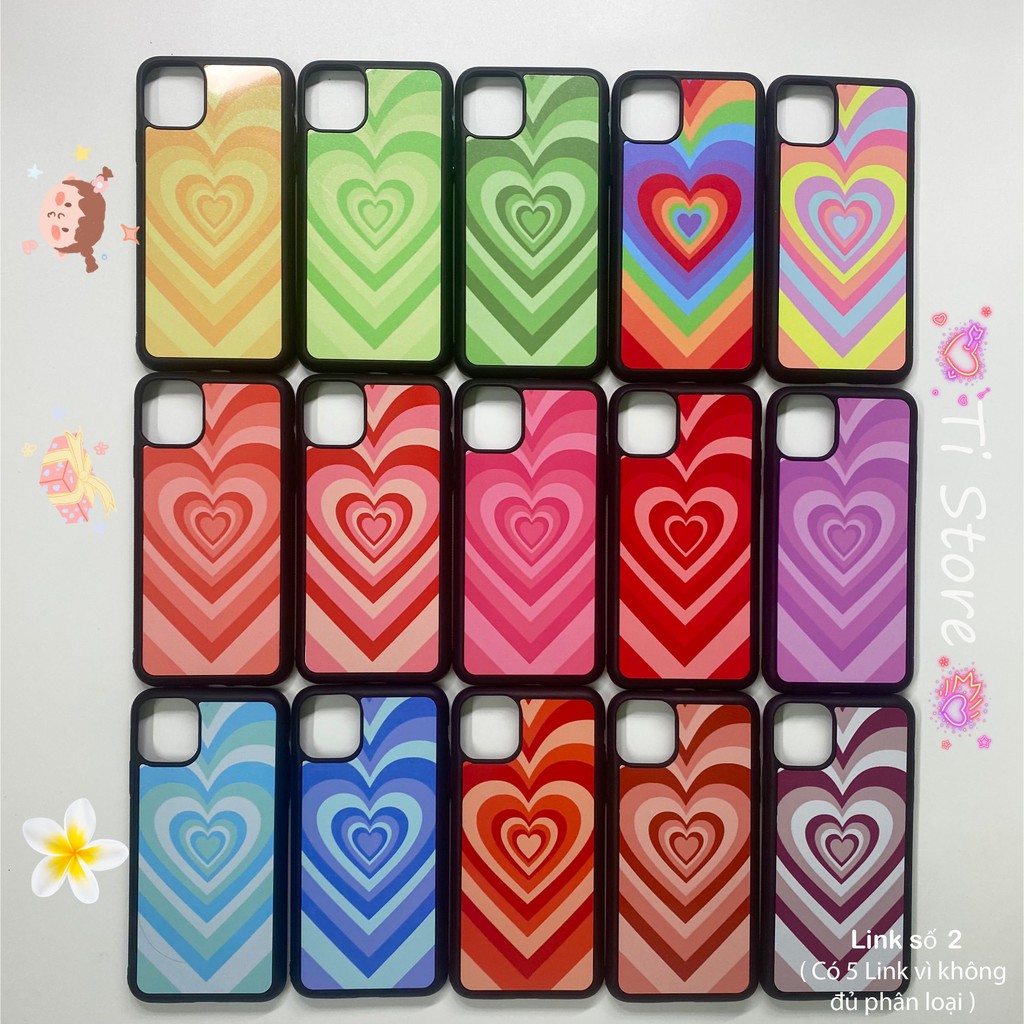 Ốp Lưng Basic Heart 15 Màu iP Link 2