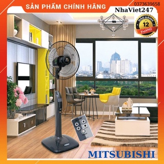 Quạt cây đứng Mitsubishi LV16-RA -Thái Lan-có điều khiển-quạt siêu khoẻ-siêu êm-bền,đẹp-chính hãng ,giá rẻ