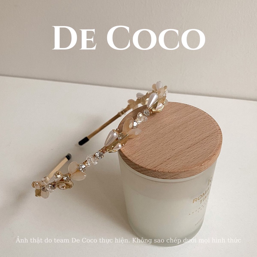 Bờm tóc nữ DECOCO ACC Babi nụ hoa