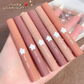 Set 3 son kem lì hoa anh đào chic chic