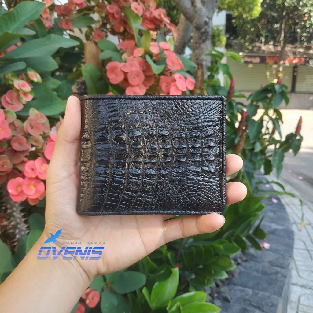 VÍ DA CÁ SẤU THẬT RẤT BỀN | GAI LƯNG CÁ SẤU NHỎ SIÊU ĐẸP!