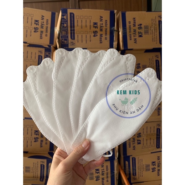 SET 10 CAI KHẨU TRANG KF94 AN PHONG , 4 LỚP ĐẠT CHUẨN CÔNG NGHỆ HÀN QUỐC