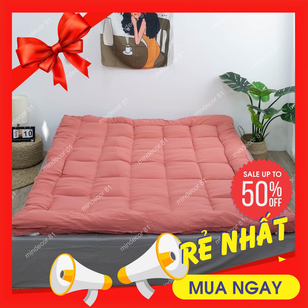 Tấm Topper ⚡FREESHIP⚡ Topper Trơn Nệm Cao Cấp - Thiết Kế Mịn Decor