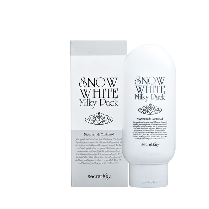 Kem Ủ Trắng Secret Key Snow White Milky Pack (200ml)