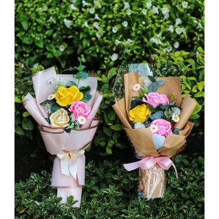 Bó hoa giả, hoa giấy handmade, quà tặng phụ nữ cực đẹp