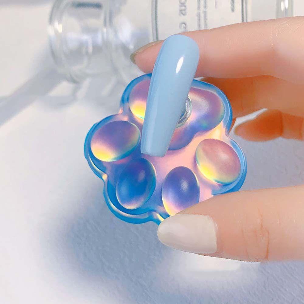 OCEANMAP Khay Để Móng Tay Giả Từ Tính Dùng Để Tập Trang Trí Móng Dễ Thương