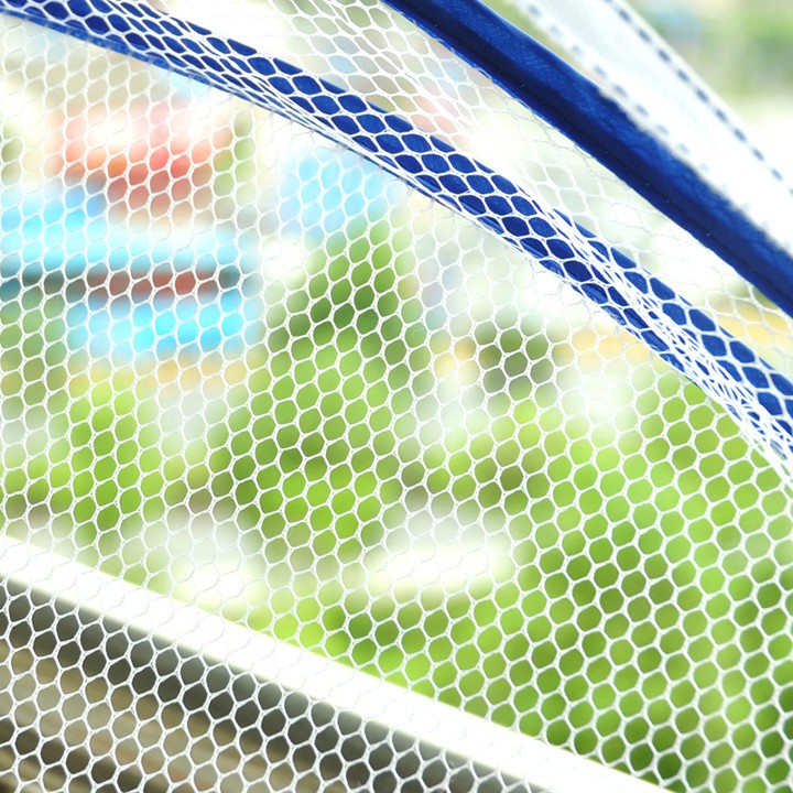 [HÀNG CÓ SẴN] Giỏ treo phơi tất và đồ lót 2 tầng bằng vải lưới có thể gấp gọn (GL2T)