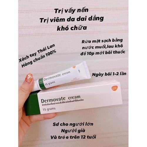 ( Hàng mới về ) Kem bôi vảy nến Thái Lan 5g_ 15g chính hãng giá tốt nhất, chất lượng nhất