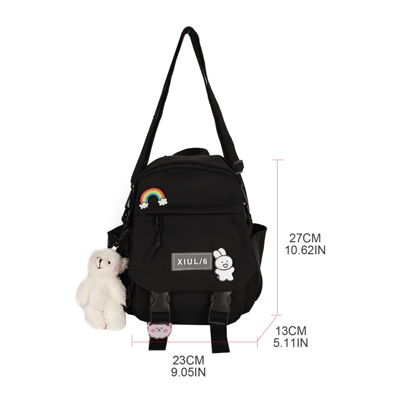 Ba Lô Nylon Thời Trang Cho Nữ