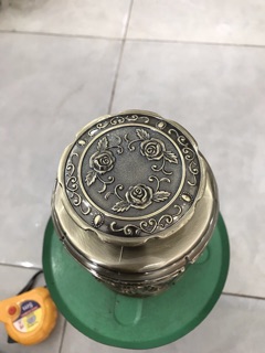 HỘP ĐỰNG CHÈ ĐỒNG GIẢ CỔ