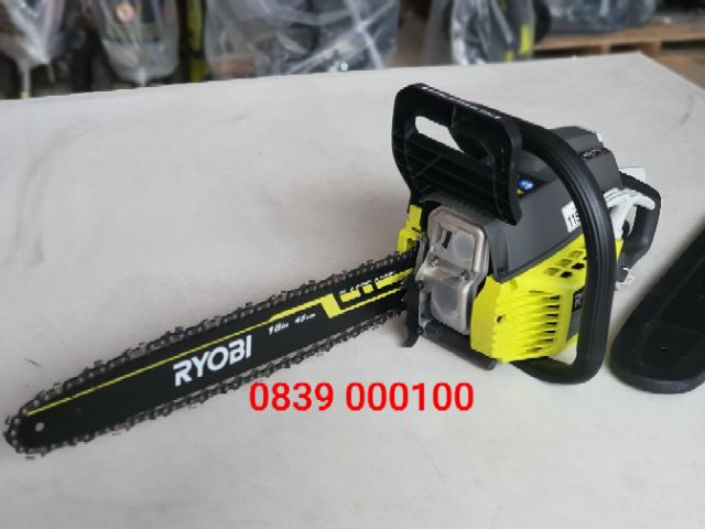 Máy Cưa Xích Xăng Ryobi 38cc Lam 45cm . RCS3845 .(Hàng tuyển đẹp )