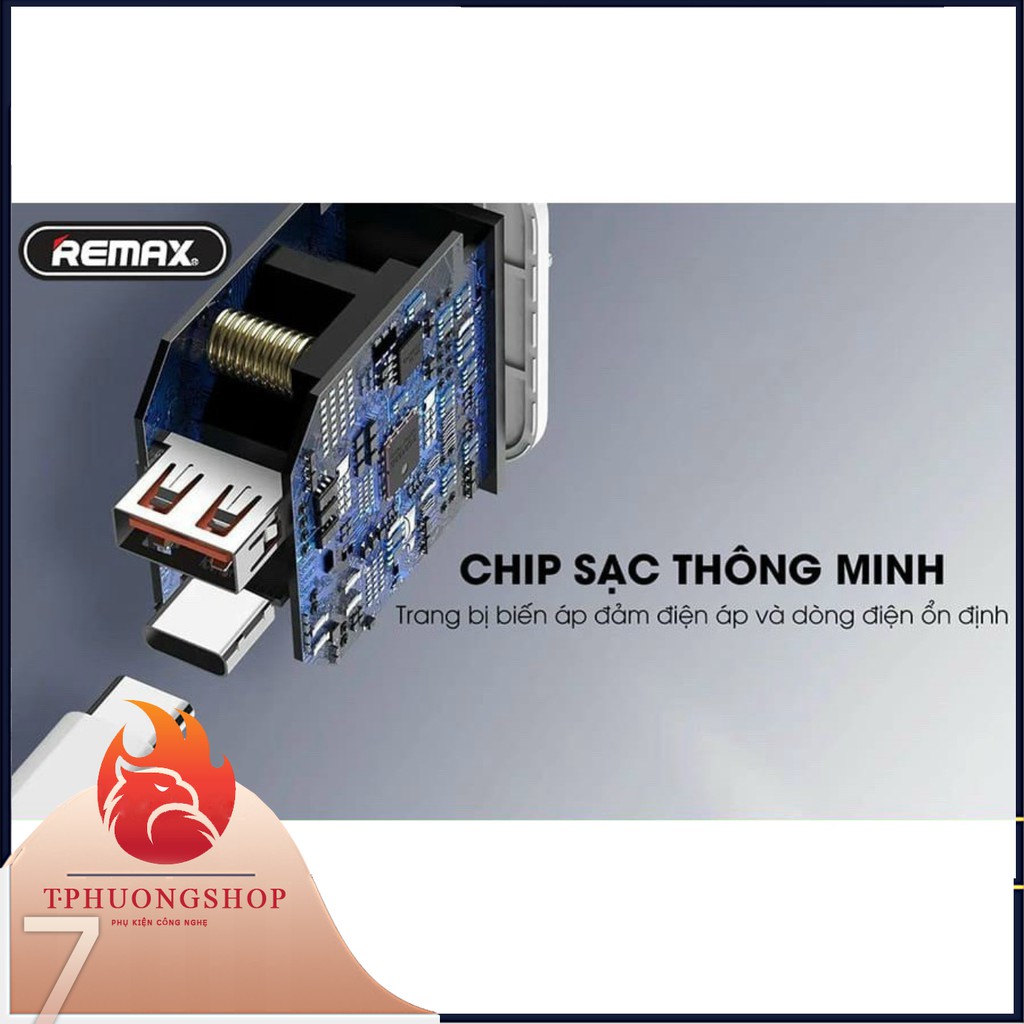 Bộ sạc nhanh QC 3.0 PD 18W iPhone Remax RP-U37