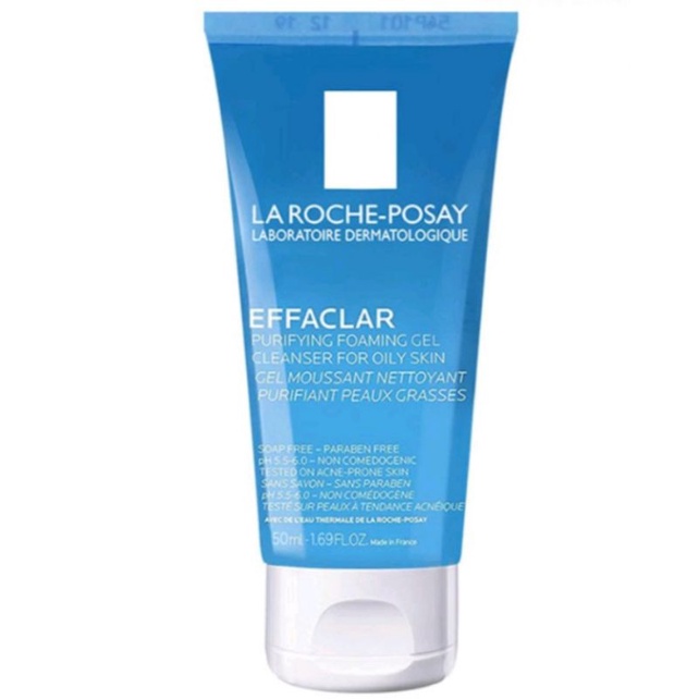Gel rửa mặt tạo bọt làm sạch Effaclar 50ml