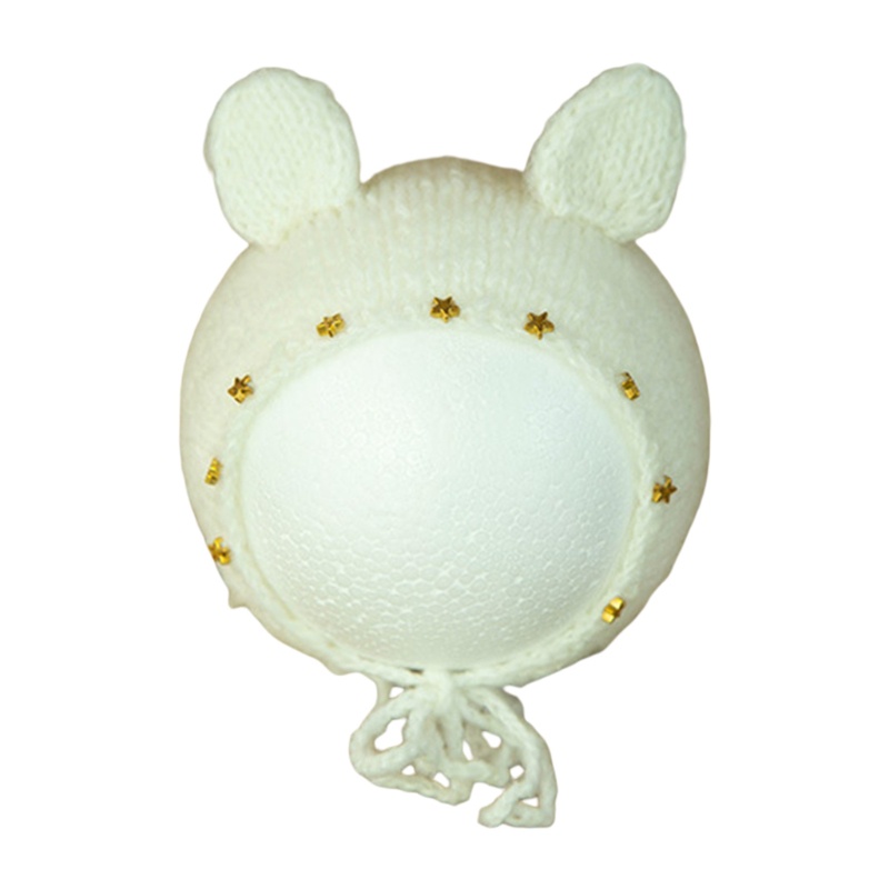 Mũ Đan Len Dễ Thương Dùng Làm Phụ Kiện Chụp Ảnh Cho Bé Sơ Sinh