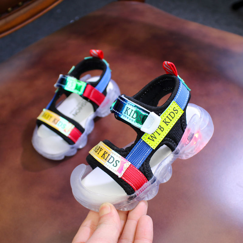 Cậu bé sandals cô gái mới giày học sinh giày thể thao hàn quốc dép mềm PAPAYA0012