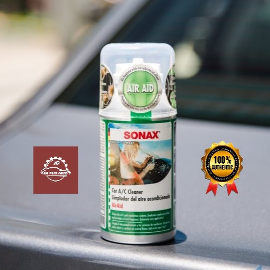 SONAX - Khử Mùi/Làm Sạch Dàn Lạnh Điều Hòa Ô Tô Dạng Hơi (Sonax A/C Cleaner 100ml)  [Hàng Đức Chính Hãng]