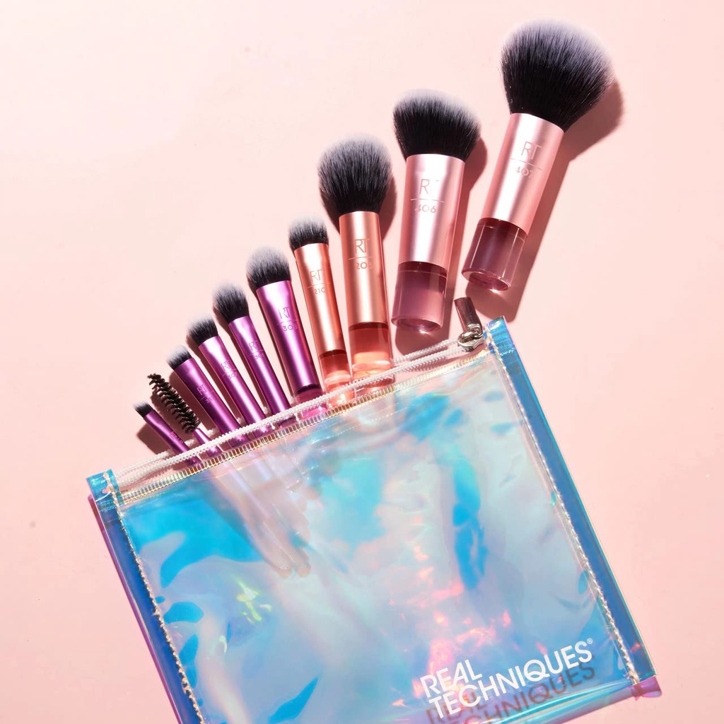 Bộ Cọ Cá Nhân 10 Cây Real Techniques Travel Fantasy Mini Brush Kit