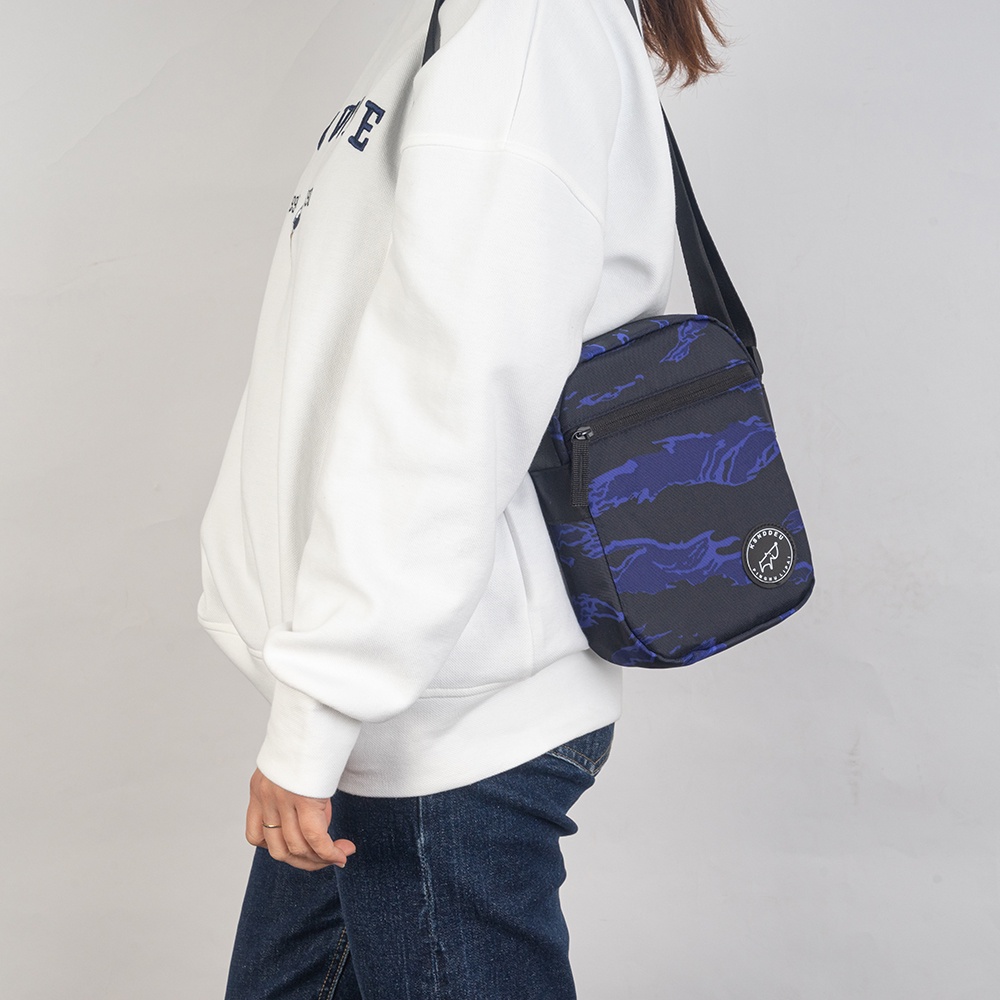 Túi đeo chéo KSNDDEU họa tiết rằn ri cá tính thời trang cho nam