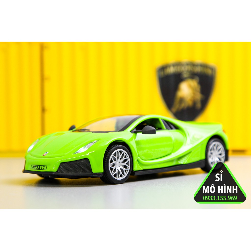 [ Sỉ Mô Hình ] Xe mô hình siêu xe GTA Spano 1:32 Xanh