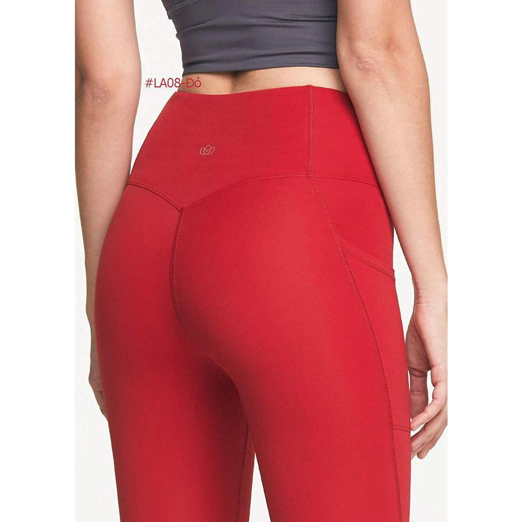 Legging lửng Atika lưng cao 2 túi hông