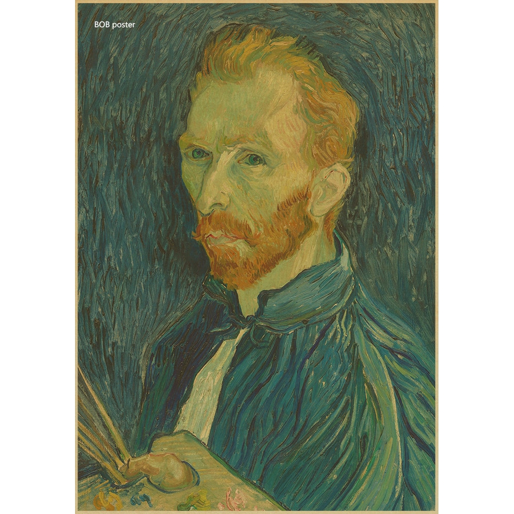 Tranh treo tường in hình tranh sơn dầu của Van Gogh