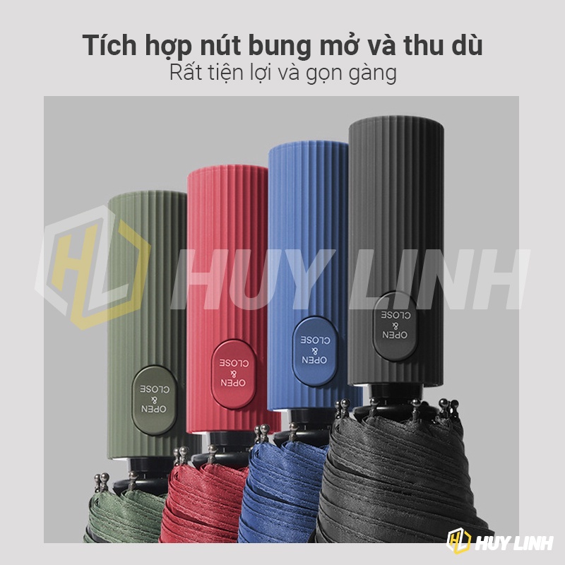 Dù ô che mưa đi năng mẫu xếp gọn tự động 2 chê độ - Có chống nắng UV mẫu cao cấp cho Ôtô