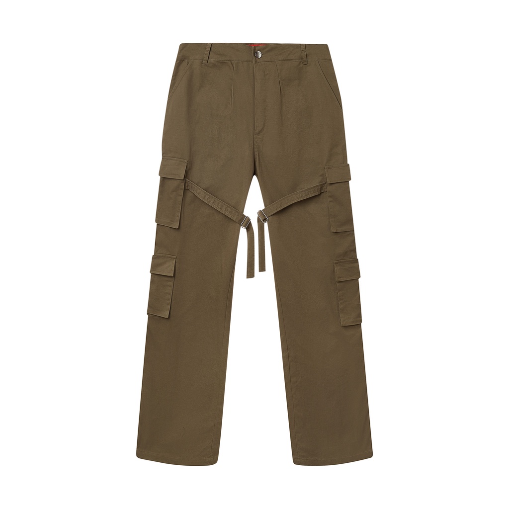 Quần Strap Cargo Pants / Dark Tan