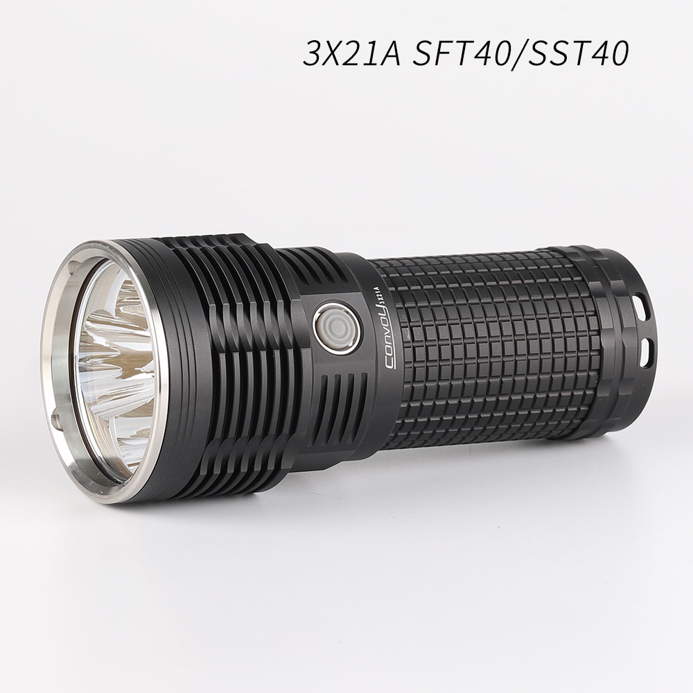 Đèn pin  CONVOY 3X21A SFT40 SST40 6400LUME