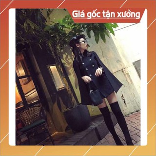 Áo dạ cape ❤FREESHIP❤ Ao dạ choàng tay cánh dơi- chất liệu dạ mịn cao cấp