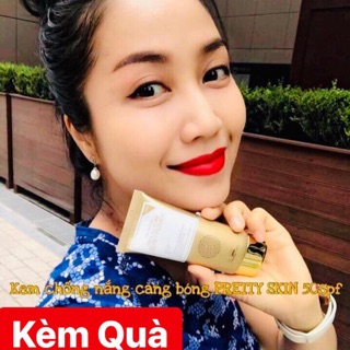KEM CHỐNG NẮNG THUỶ TINH PRETTY SKIN HÀN QUỐC (inbox giá sỉ tốt)