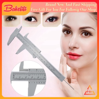 [Bakelili]Thước đo nhựa dùng trong phun xăm thẩm mỹ 150mm