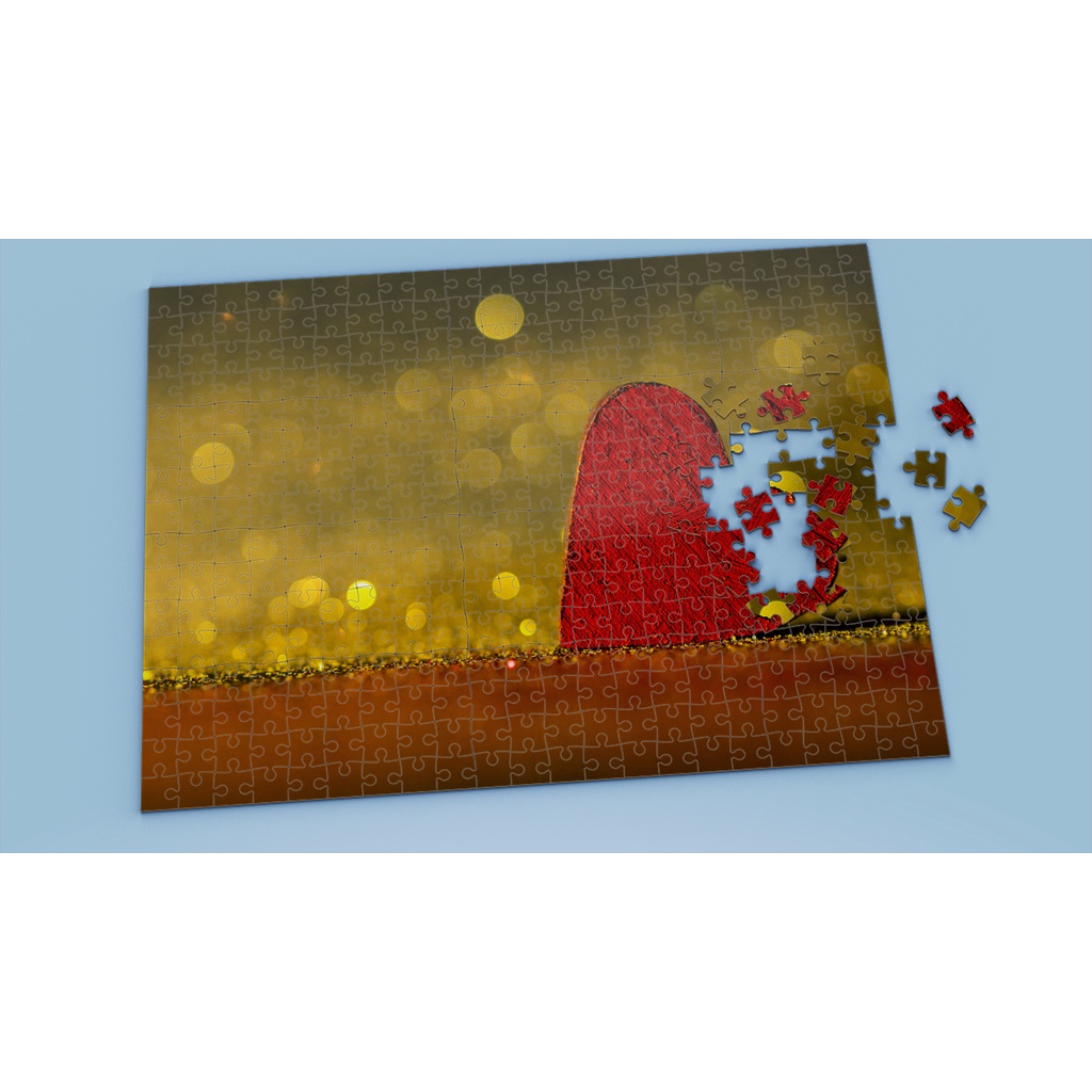 Tranh ghép hình HEART - Mẫu 1 - Nhận in theo yêu cầu