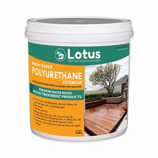 POLYURETHANE EXTERIOR (hộp 1KG) - Sơn phủ bóng mờ ngoài trời, bảo vệ gỗ khỏi ẩm mốc, chống thấm, chống trầy xước