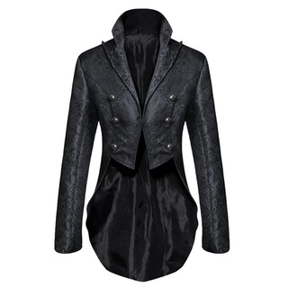 Áo Khoác Tuxedo Hoá Trang Phong Cách Gothic Thời Trung Cổ Cho Nam