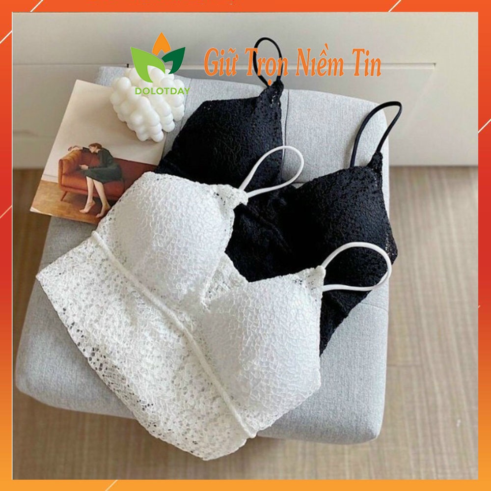 Áo ngực hai dây Sexy vải ren mềm mịn cao cấp kiểu hàn quốc BRA04