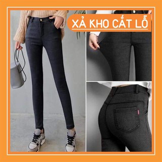 Quần jean skinny khoá co giãn siêu chất