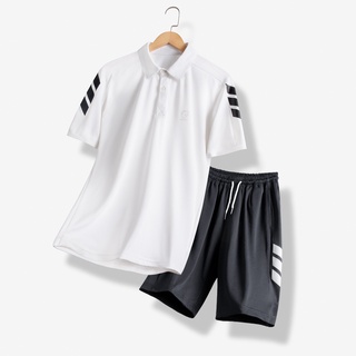 Bộ Quần Áo Thể Thao Polo Hè Nam Cổ Polo Chất Liệu Cotton Spandex Form Thể Thao - ROUGH
