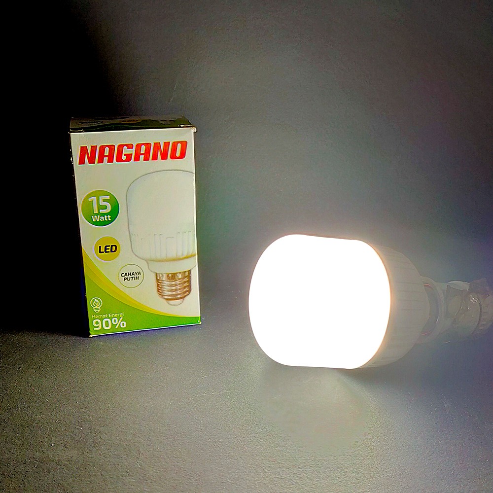 Đèn Led 15 Watt Nagano Hình Viên Con Nhộng Chống Trầy Xước