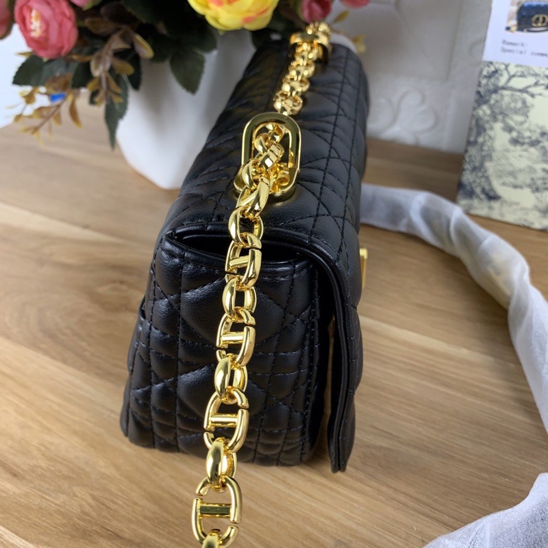 Túi xách Dior Caro màu đen size 20cm