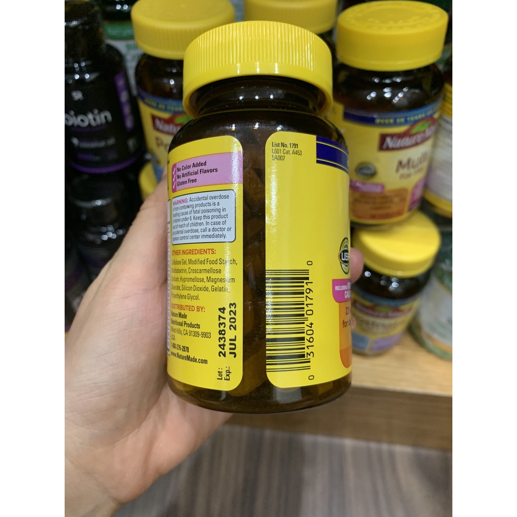 Multivitamin for her- Vitamin Tổng hợp cho Phụ nữ - NATURE MADE - 90 viên