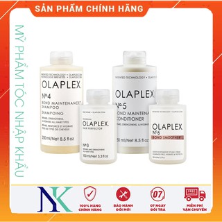 Combo dầu gội xã và olaplex no3 hàn gắn liên kết lưu huỳnh tóc