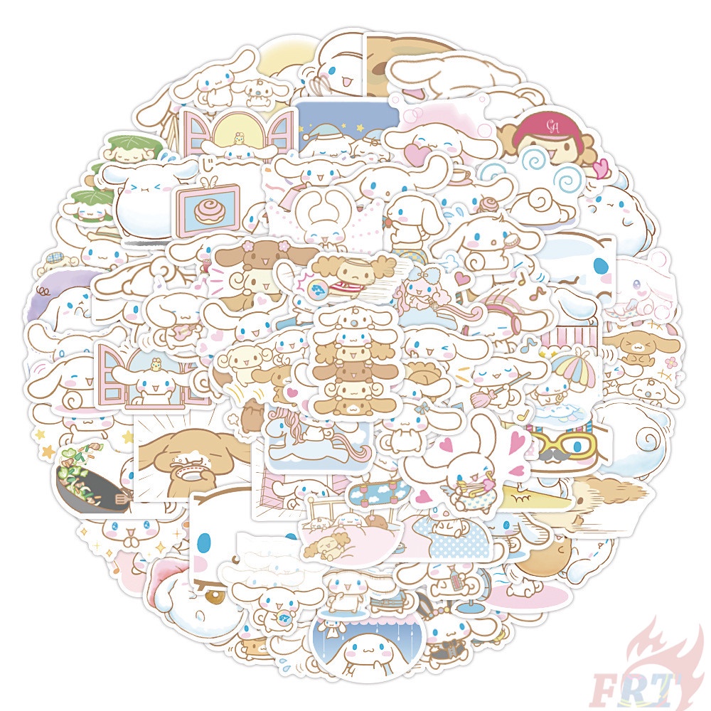 56 Cái / Bộ ☆ Cinnamoroll. Hình Dán Sanrio ☆ Sticker Dán Tường Chống Thấm Nước Thời Trang