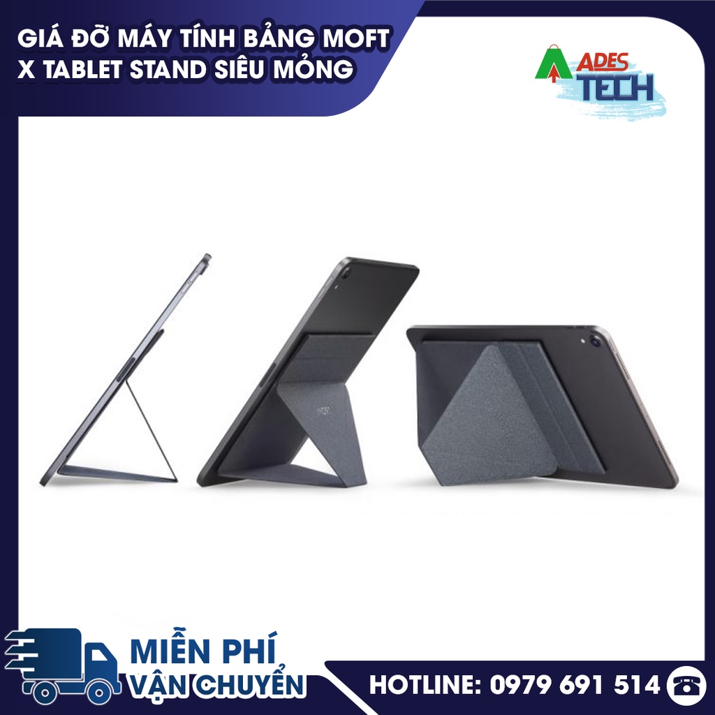 Giá Đỡ Máy Tính Bảng MOFT X Tablet Stand Siêu Mỏng, 6 Góc Độ Dễ Dàng Thay Đổi