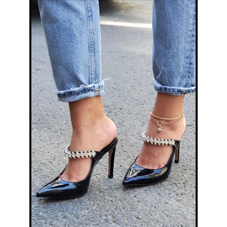 Giày Cao Gót Mũi Nhọn Size Lớn Thời Trang Dành Cho Nữ / Size 36-43
