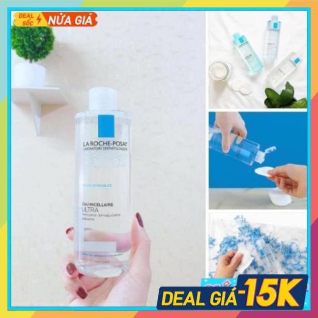 nước tẩy trang la roche posay , dành cho da dầu và da nhạy cảm 400ml NEW | BigBuy360 - bigbuy360.vn