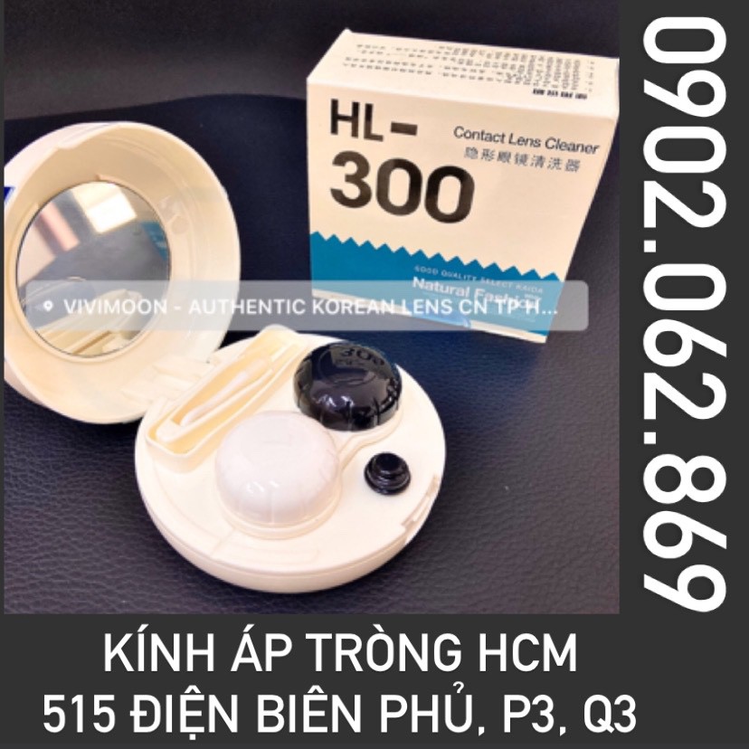 Máy vệ sinh lens Vivimoon Hồ Chí Minh thiết kế tráng gương chạy bằng pin